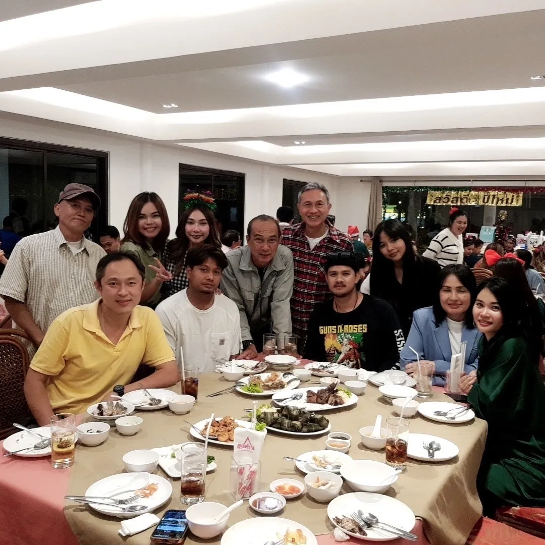 CCS staff at a company dinner